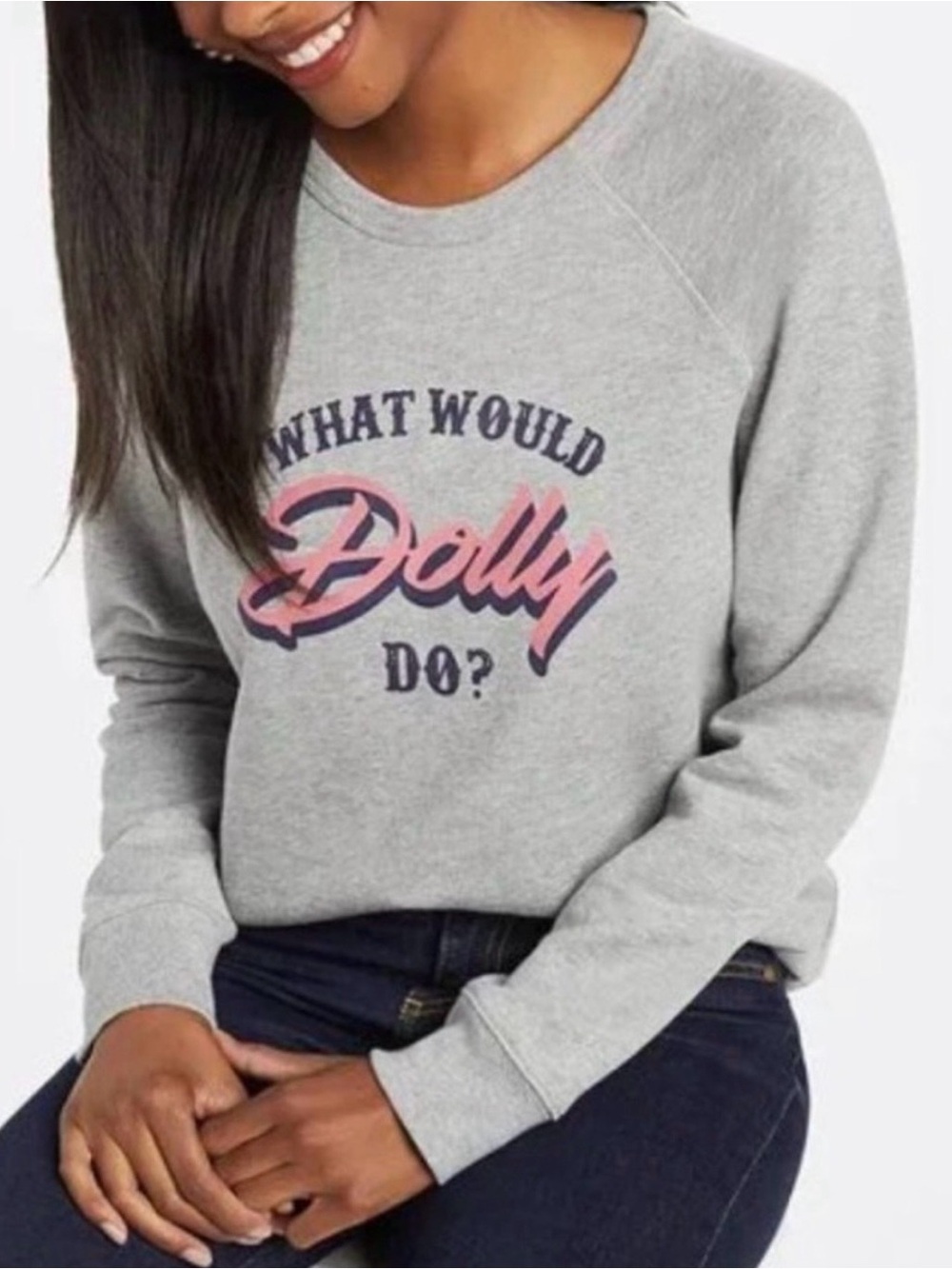 ‘What Would Dolly Do?' Graphic Sweatshirt